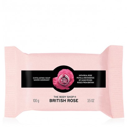 British Rose Exfoliating Soap