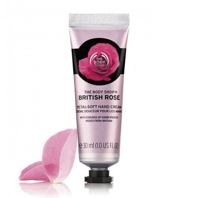 British Rose Petal-Soft Hand Cream 30ml