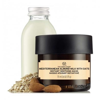 Mediterranean Almond Milk with Oats Instant Soothing Mask 75ML