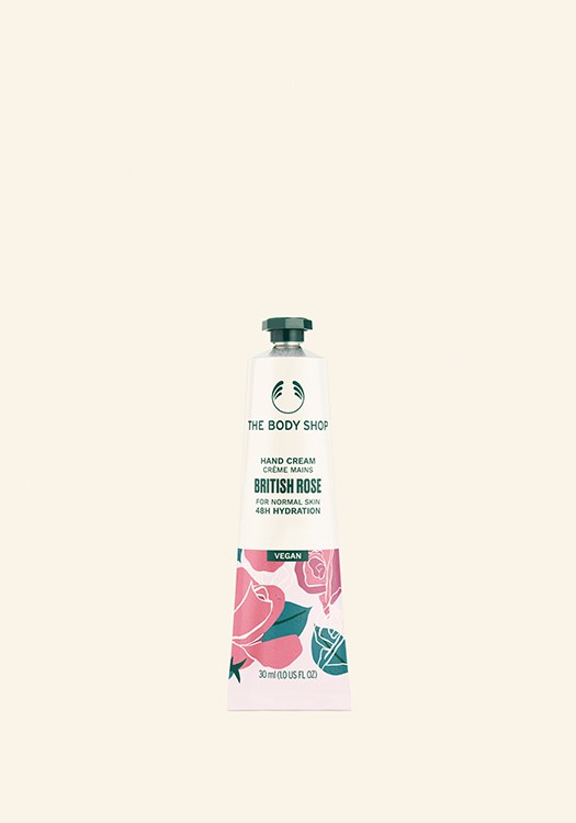 British Rose Hand Cream 30ml