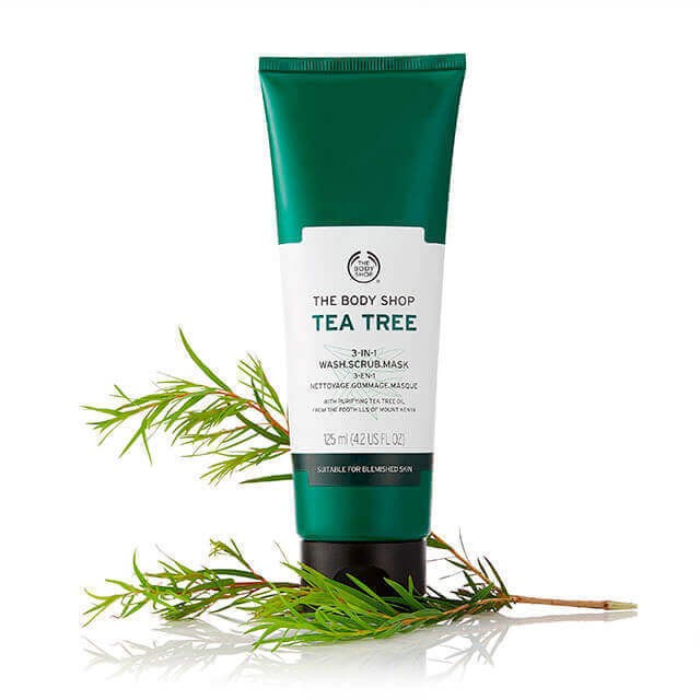 Tea Tree 3-In-1 Wash Scrub Mask 125ML