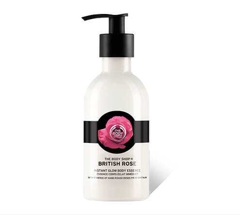 British Rose Instant Glow Body Essence