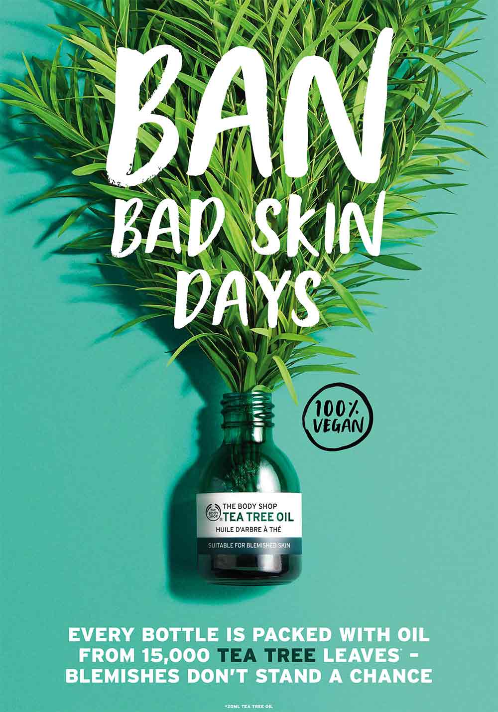 Skin Clearing Tea Tree With Community Trade Tea Tree Oil