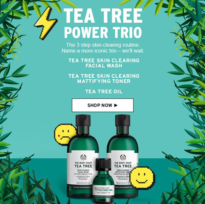 Skin Clearing Tea Tree With Community Trade Tea Tree Oil
